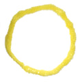 Collar Hawai Plastico Amarillo x12