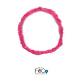 Collar Hawai Plastico Fucsia x12