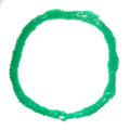 Collar Hawai Plastico Verde x12
