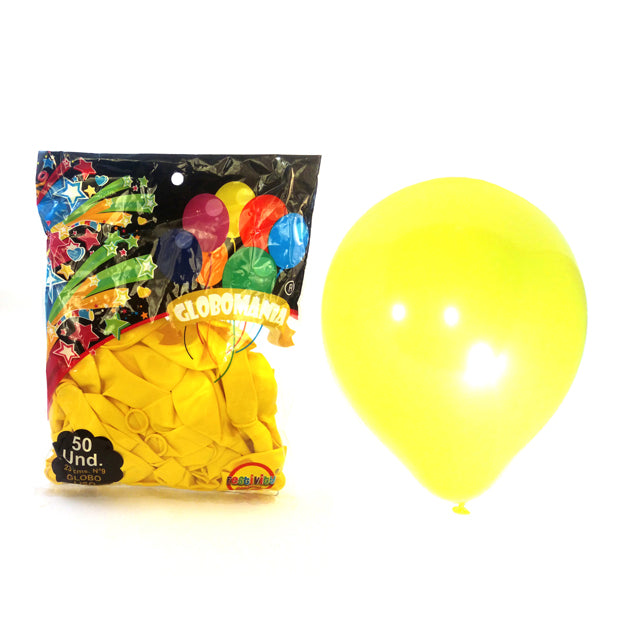 Globo 09 Standard A Amarillo X 50