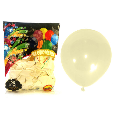 Globo 09 Standard A Blanco X 50