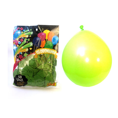 Globo 09 Standard A Verde Lima X 50