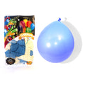 Globo 09 Standard B Blanco/celeste X 25