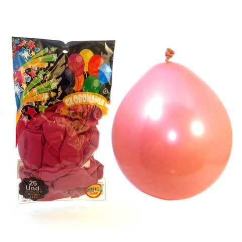 Globo 09 Standard B Fucsia X 25