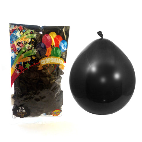 Globo 09 Standard B Negro X 25