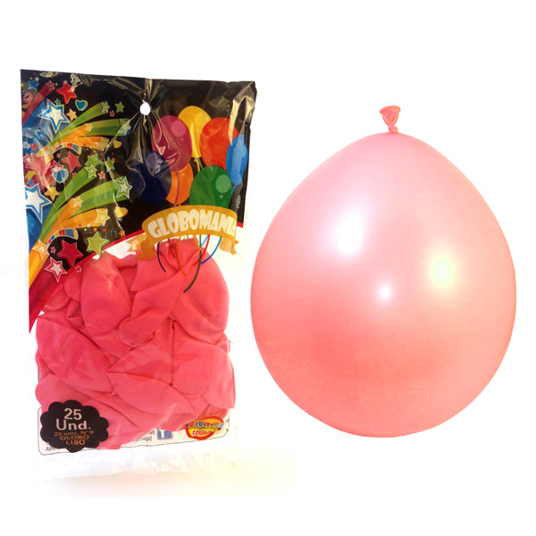 Globo 09 Standard B Rosado X 25