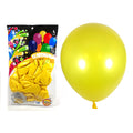Globo 09 Standard Metal Amarillo X 25