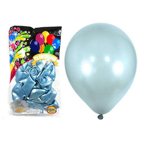 Globo 09 Standard Metal Celeste X 25