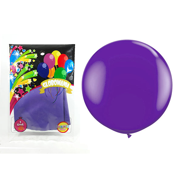 Globo Piñata R36 Morado X 1