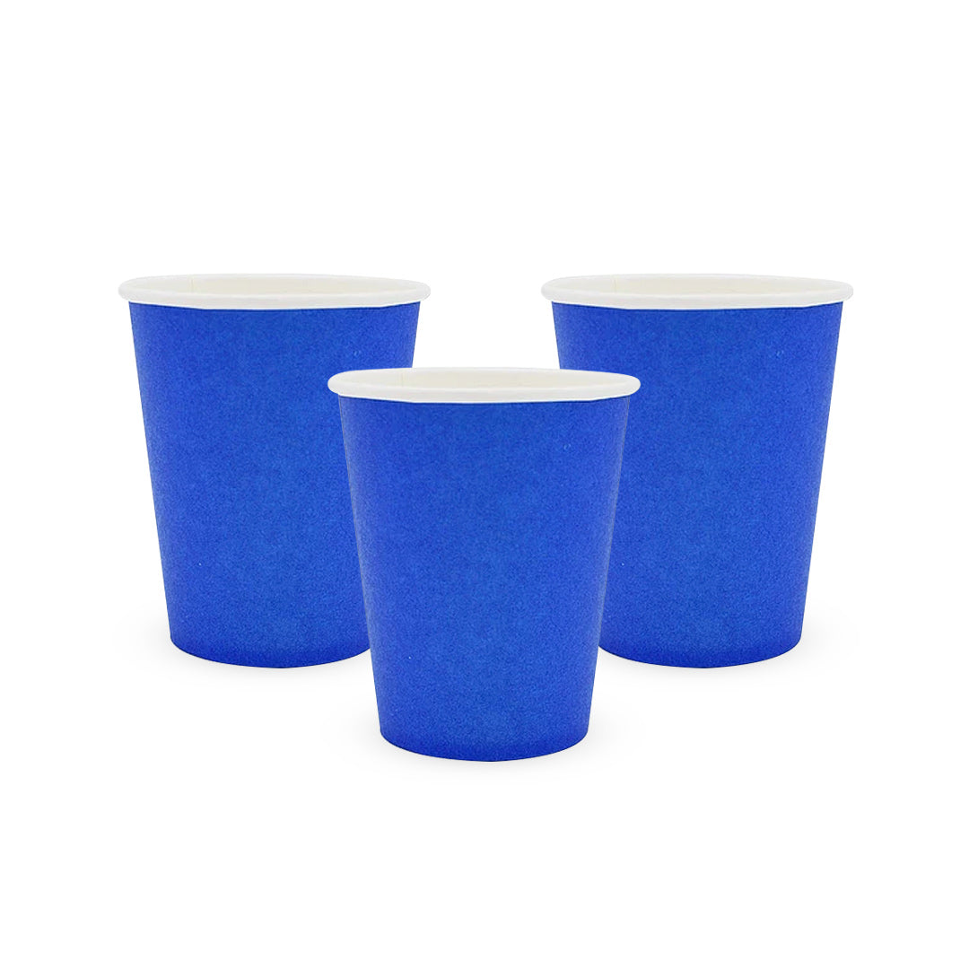 Vaso Carton 7 Oz Azul x10