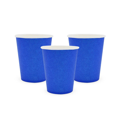 Vaso Carton 7 Oz Azul x10