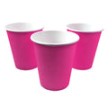 Vaso Carton 7 Oz Fucsia x10
