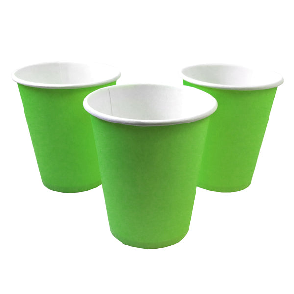 Vaso Carton 7 Oz V. Lima x10