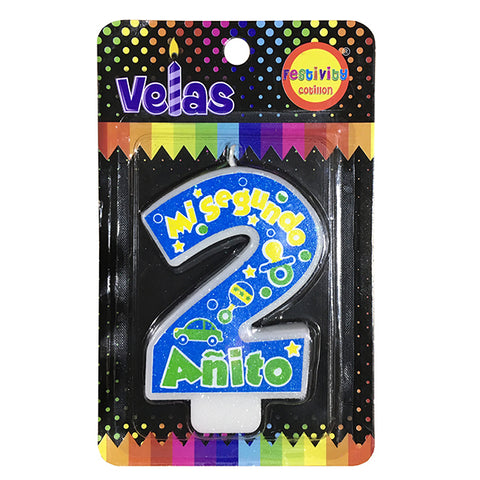 Vela Mi 2do Anito Celeste