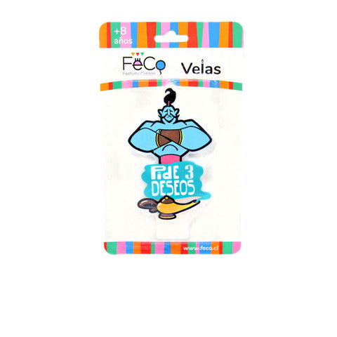 Vela 3 Deseos x1
