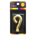 Vela Numeral Dorada Nº 9 x1 uni