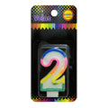 Vela Num Glitter Nº 2 x1 uni
