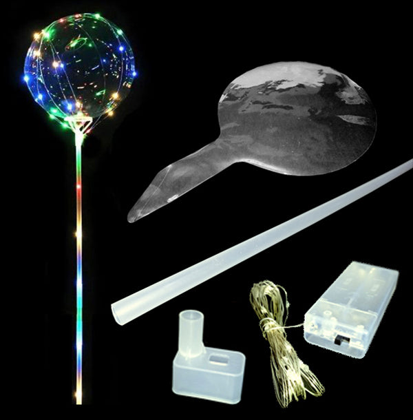 Globo Cristal Stick Led Mix x1