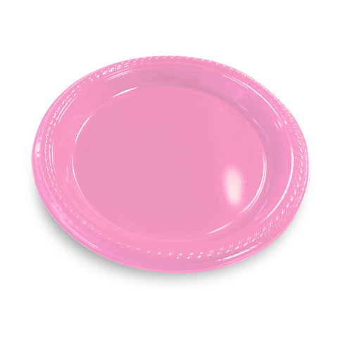 Plato 7 Rosado x10 uni