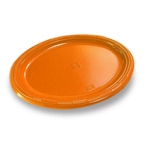 Bandeja Oval Grande Naranjo x3 uni