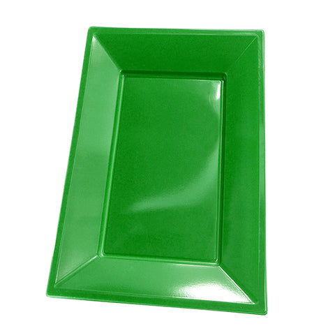 Bandeja Rect Grande Verde x3 uni