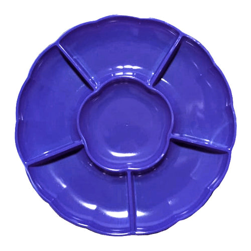 Bandeja 6 Espacios Morado x3 uni