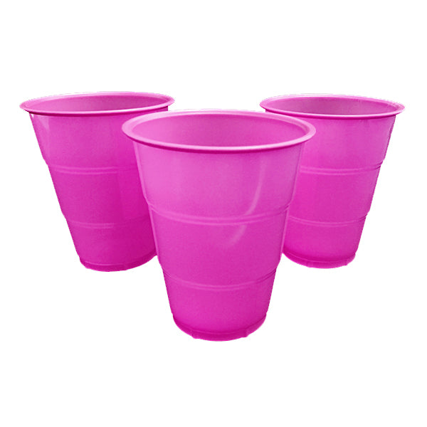 Vaso 7 Rosado Fuerte x10 uni
