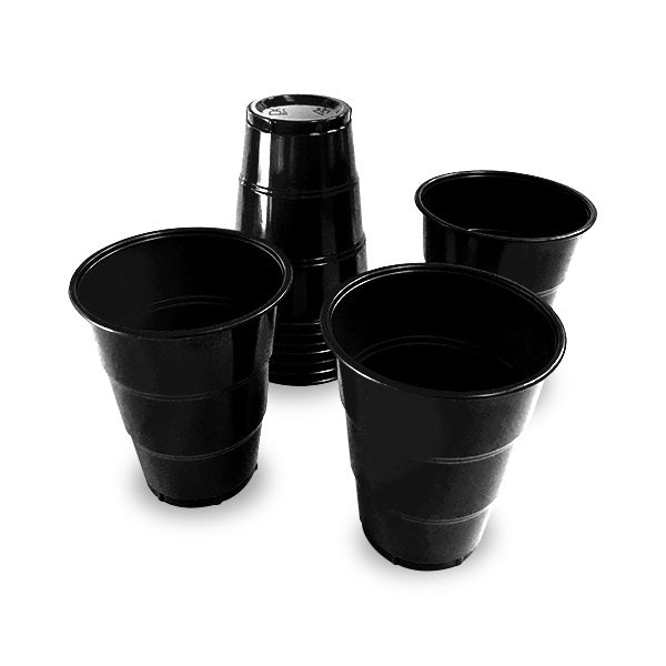 Vaso 7 Negro x10 uni