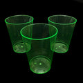 Vaso Acrilico 230 Ml Neon Verde x10