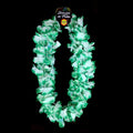 Collar Flor Verde Lima/blanco x6