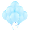 Globo 12 Pastel Celeste x12 Und