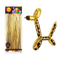 Globo Figura Chrome Dorado X25