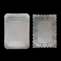 Bandeja Rectangular Blonda 25x35 Blanco x1 uni