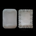 Bandeja Rectangular Blonda 29x39 Blanco x1 uni