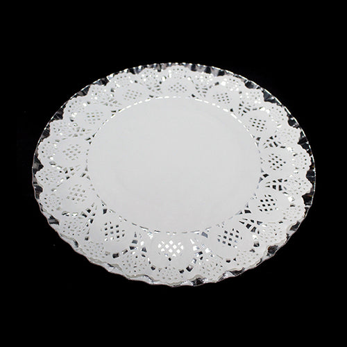 Bandeja Redonda Blonda 30 Cm Plateado x1 uni