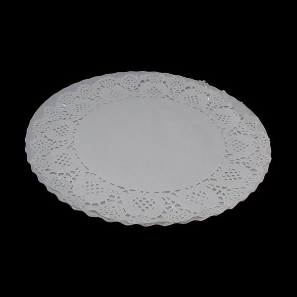 Bandeja Redonda Blonda 30 Cm Blanco x1 uni