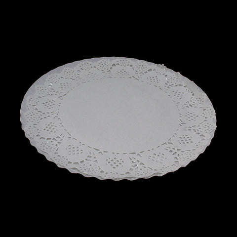 Bandeja Redonda Blonda 30 Cm Blanco x1 uni