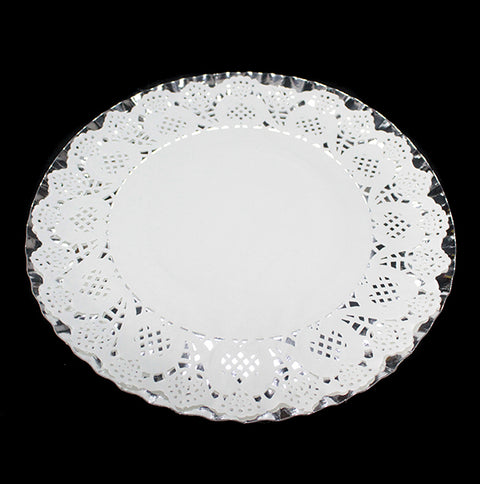 Bandeja Redonda Blonda 33 Cm Plateado x1 uni