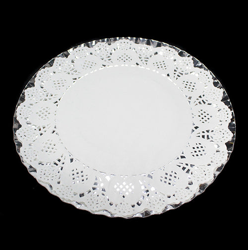 Bandeja Redonda Blonda 33 Cm Plateado x1 uni