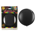 Globo Piñata R36 Negro x1