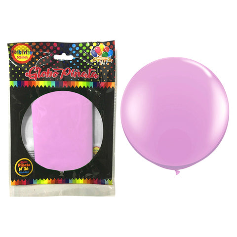 Globo Piñata R36 Rosado Pastel x1