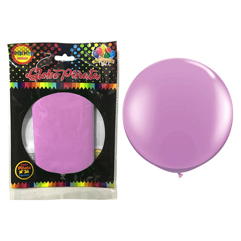 Globo Piñata R36 Fucsia Pastel x1