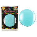 Globo Piñata R36 Aqua Pastel x1