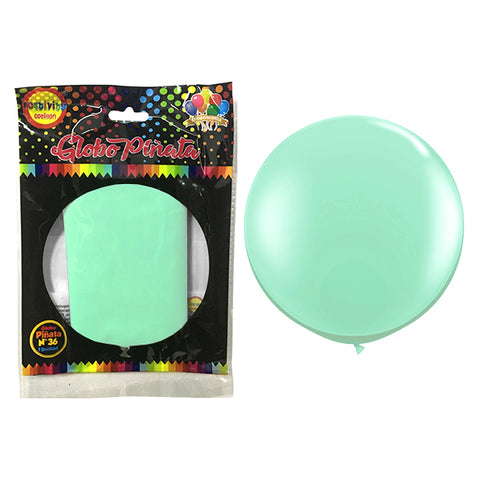 Globo Piñata R36 Verde Pastel x1