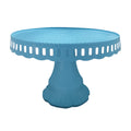 Bandeja Torta Plastico Celeste 30cm x1 uni
