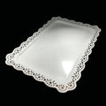 Bandeja Candy Bar Rectangular 44x30cm Blanco x1 uni