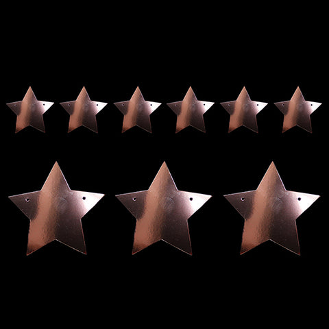 Guirnalda 3m Estrella Rose Gold Metalico X 1 uni