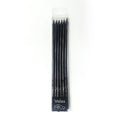 Vela Chrome Negro x6 Pcs x1 uni