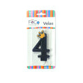 Vela Corona Numeral N° 4 x1 uni