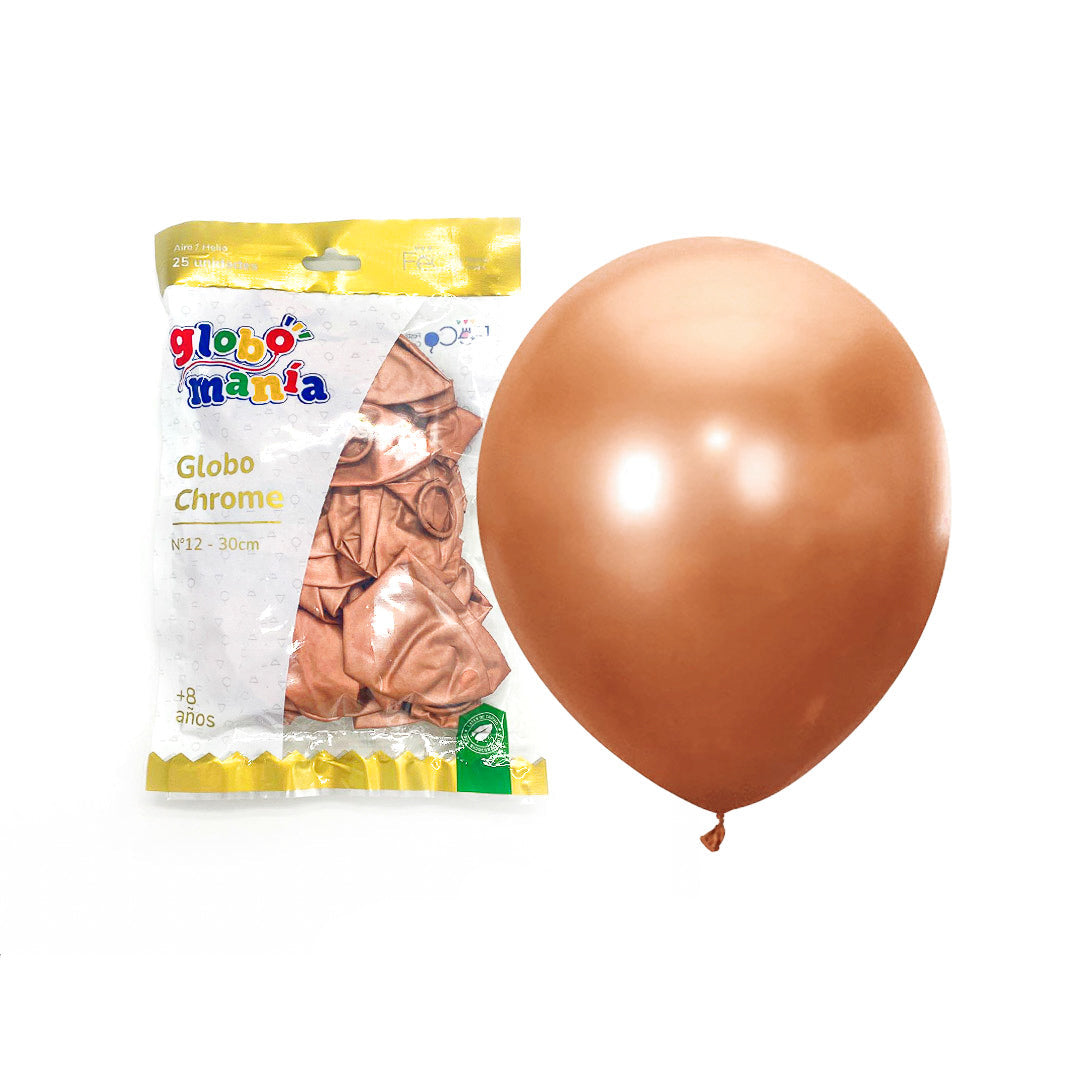 Globo 12 Chrome Rose Gold X25 uni